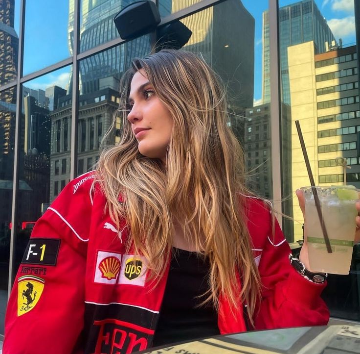 FERRARI RACING OVERSIZED BOMBER JACKET
