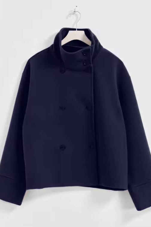 WOMEN’S COAT | RELAXED DOUBLE-BREASTED WINTER FIT