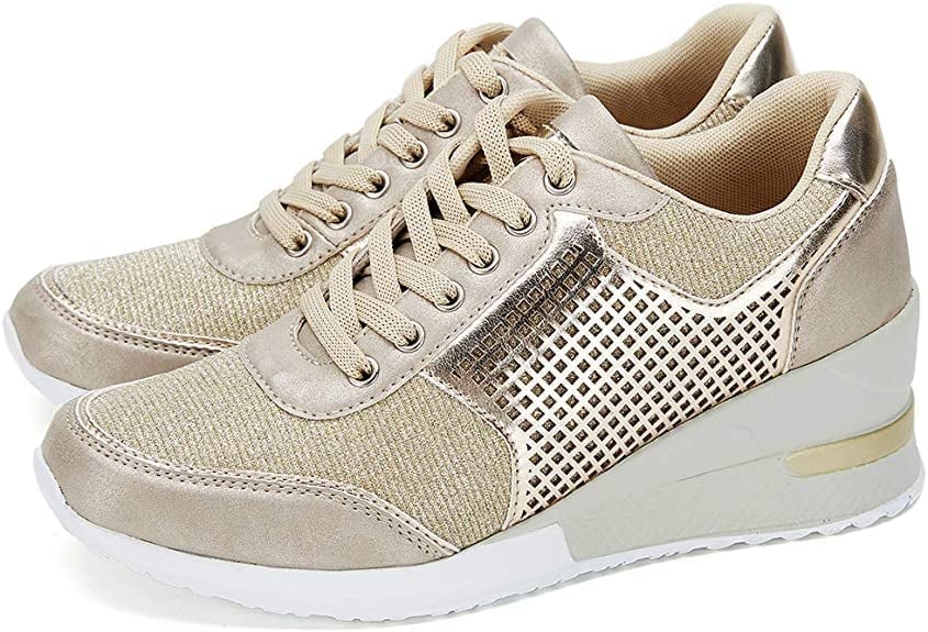 WEDGE SNEAKERS | COMFORT LIFT CASUAL TRAINERS