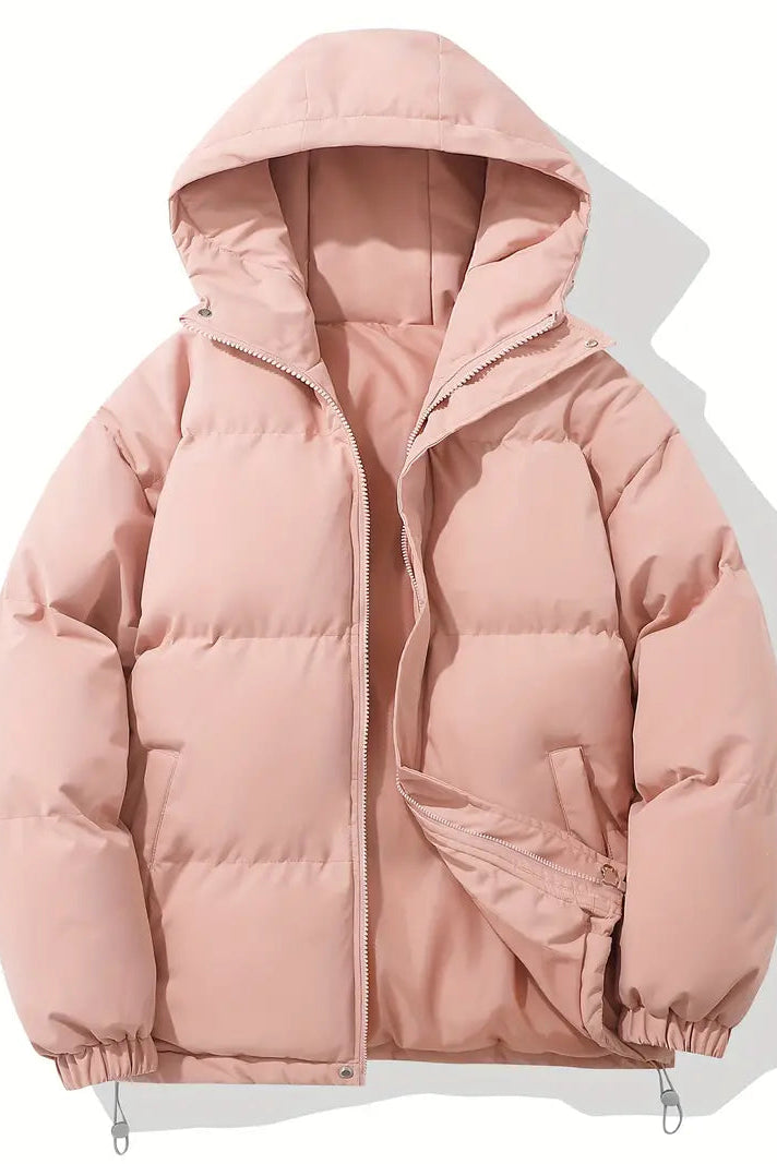 WOMEN’S WINTER JACKET | HOODED PUFFER COAT