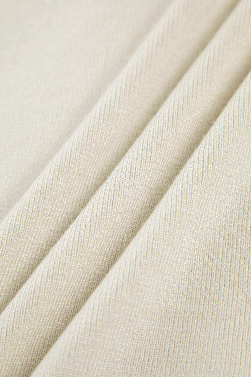 TWO TONE LONG SLEEVE KNITTED TOP