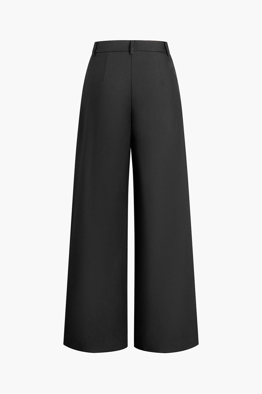 TIMELESS CHIC | HIGH WAIST WIDE LEG TROUSERS IN WHITE