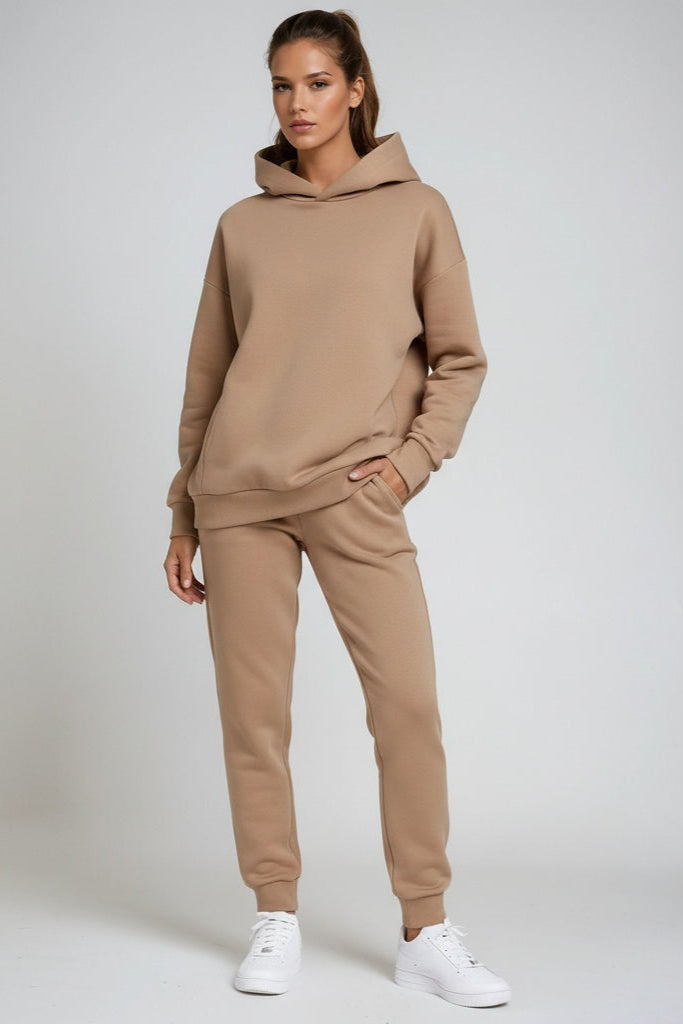 HOODED JOGGING SET – SWEATSHIRT & JOGGERS