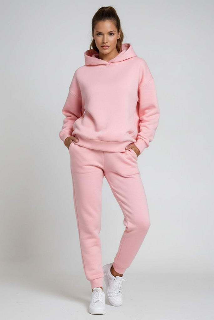 HOODED JOGGING SET – SWEATSHIRT & JOGGERS