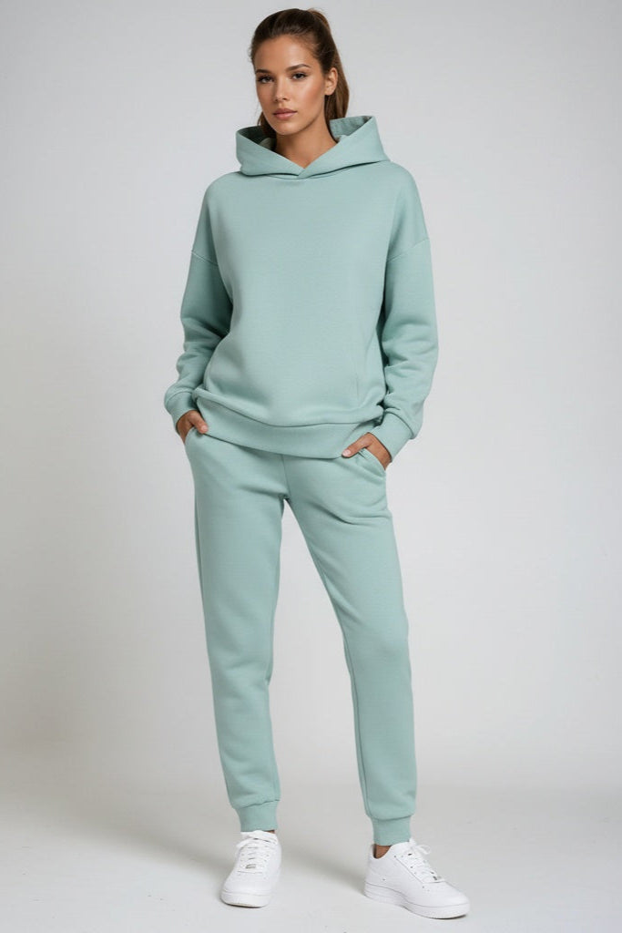 HOODED JOGGING SET – SWEATSHIRT & JOGGERS