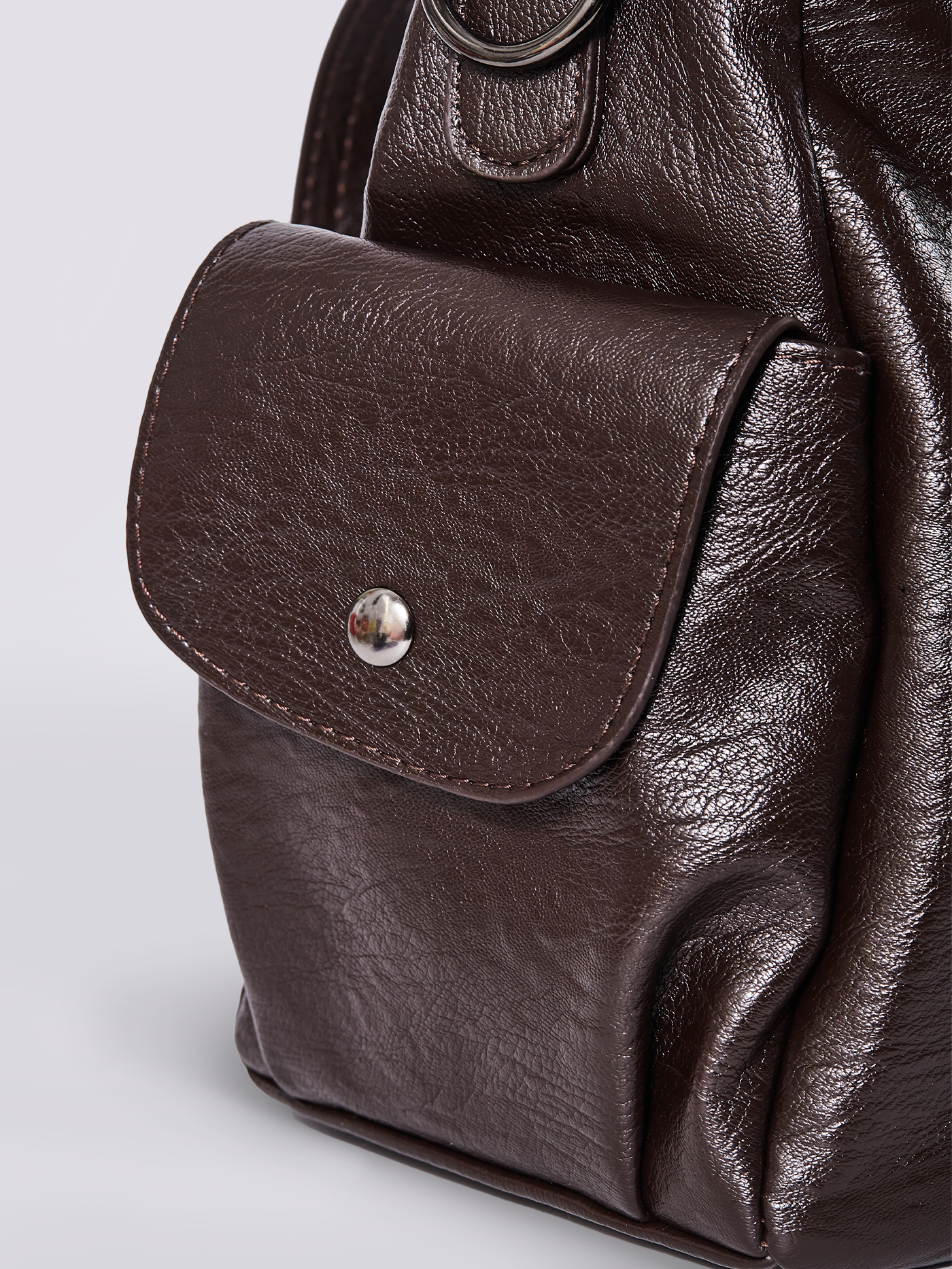 EVERYDAY ELEGANCE | BLACK LEATHER TOTE BAG