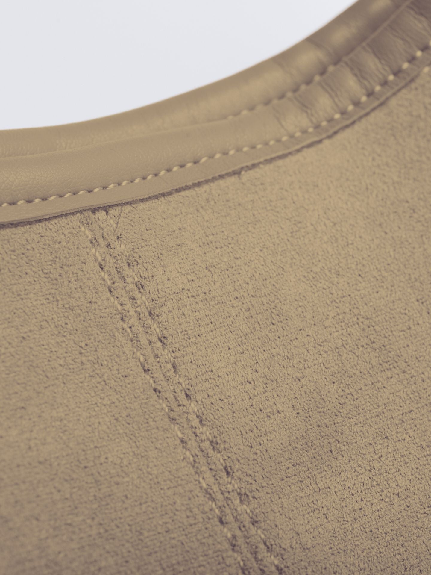 HANDBAG | SUEDE HOBO BAG WITH MINIMALIST DESIGN AND SINGLE STRAP