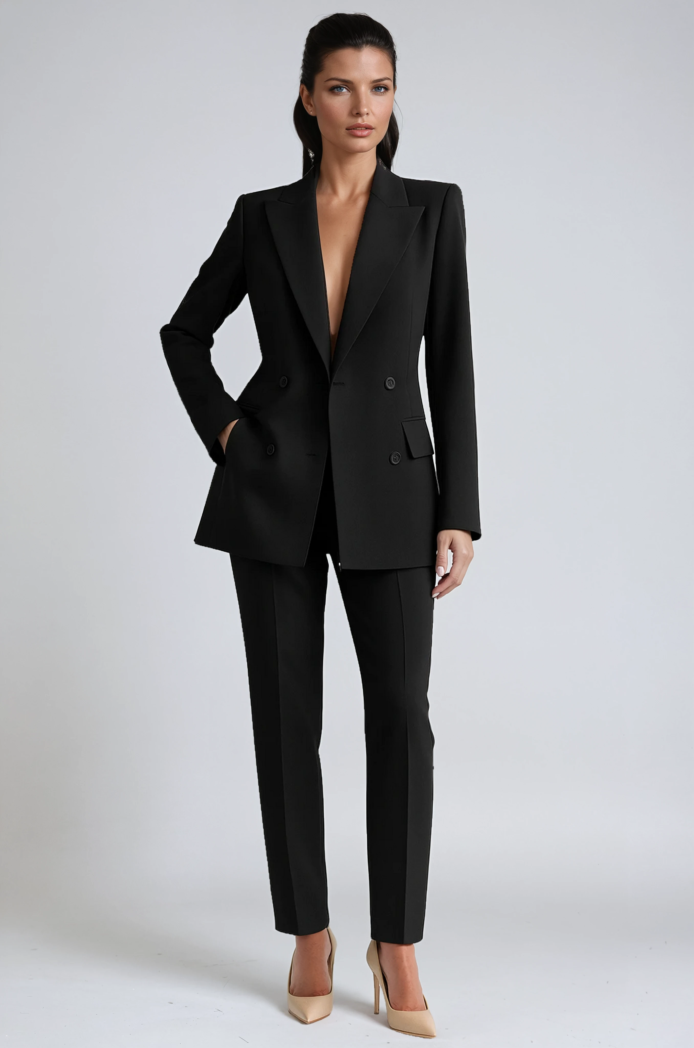 ELEGANT BLAZER SUIT TWO-PIECE