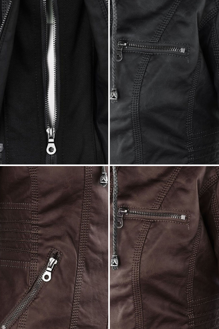 WOMEN’S COAT | SLEEK ZIP WINTER STYLE