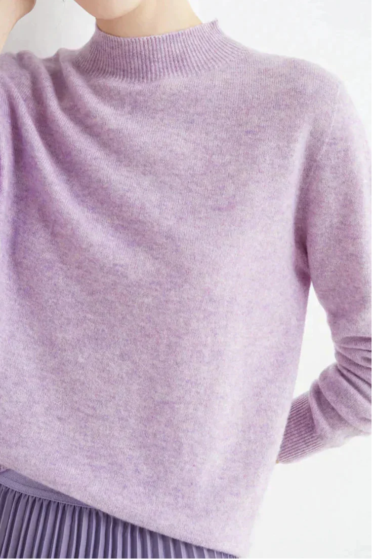 WOMEN’S KNIT SWEATER | CLASSIC CREW NECK