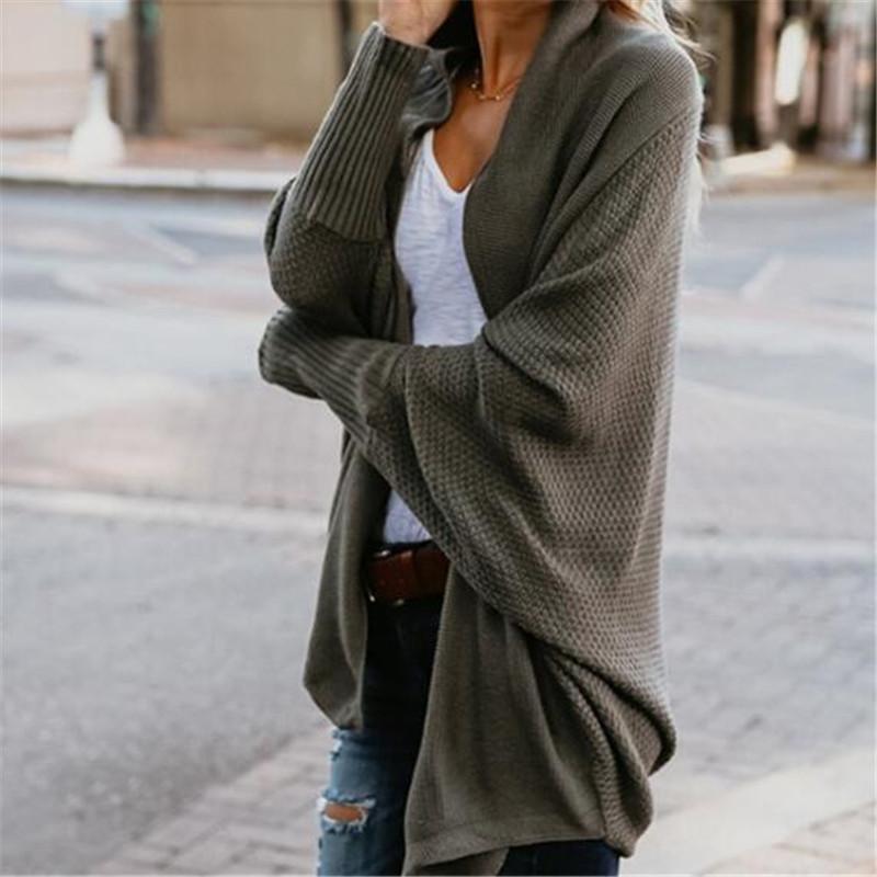 OVERSIZED KNITTED CARDIGAN
