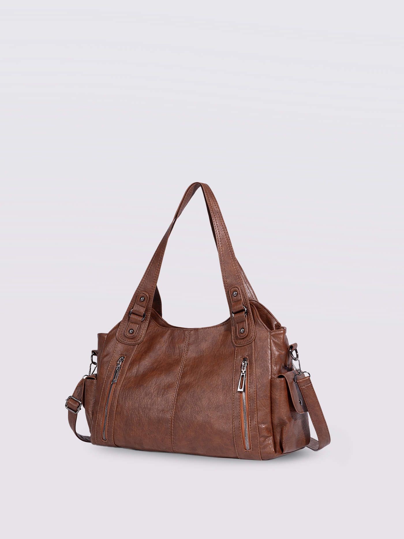 EVERYDAY ELEGANCE | BLACK LEATHER TOTE BAG