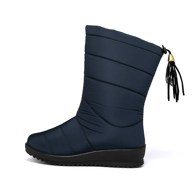 WOMEN’S MID-CALF BOOTS | WATER-RESISTANT WINTER STYLE