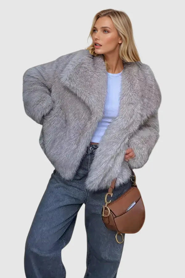 FUR COAT | OVERSIZED WINTER OUTERWEAR