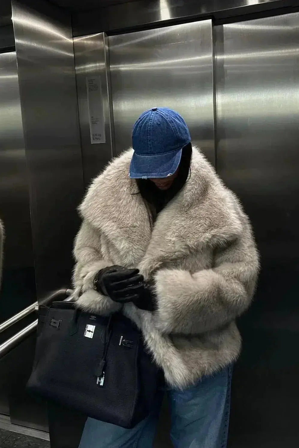 FUR COAT | OVERSIZED WINTER OUTERWEAR