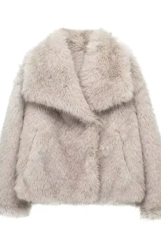 FUR COAT | OVERSIZED WINTER OUTERWEAR