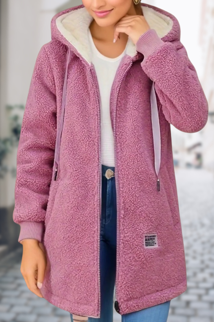 WOMEN’S HOODED JACKET | CASUAL ZIP-UP STYLE