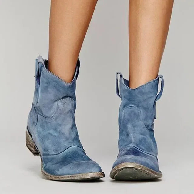 COWBOY BOOTS | MODERN WESTERN ANKLE DESIGN