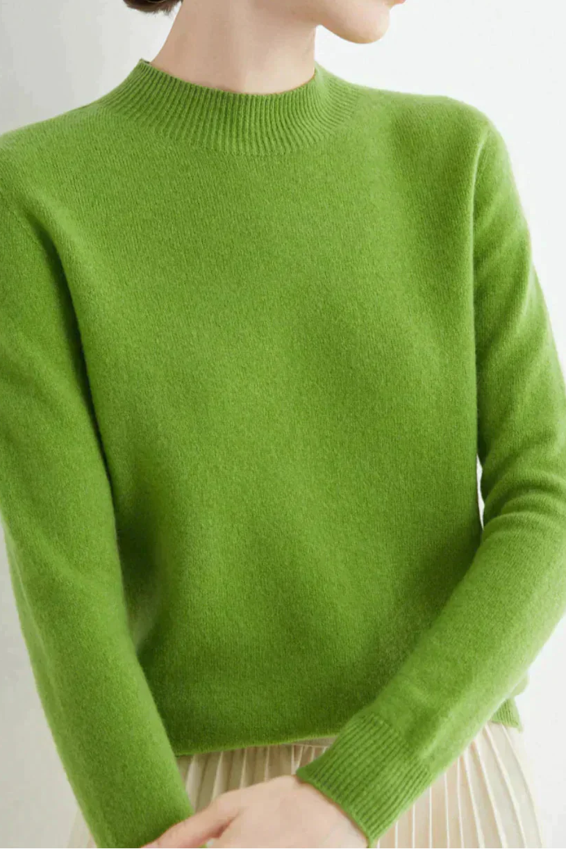WOMEN’S KNIT SWEATER | CLASSIC CREW NECK