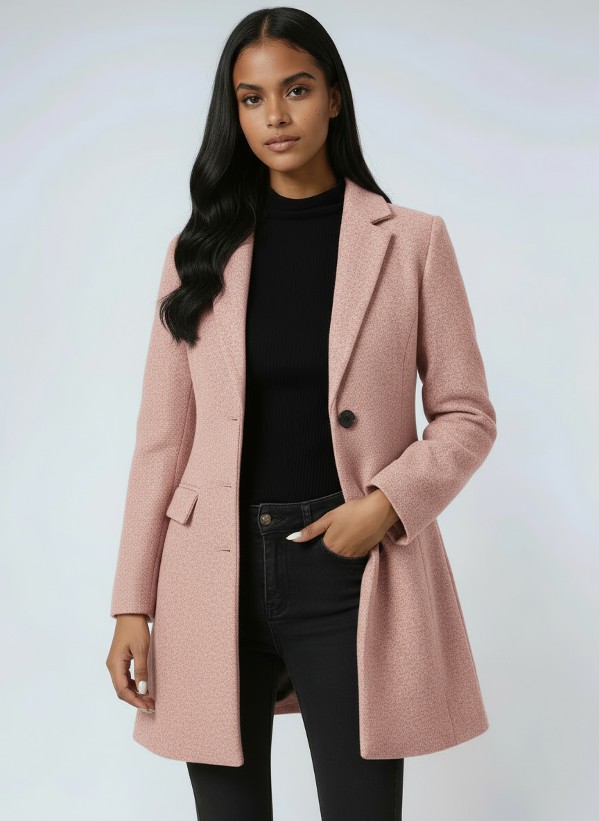 WOMEN’S WOOL COAT | TAILORED LONG WINTER JACKET