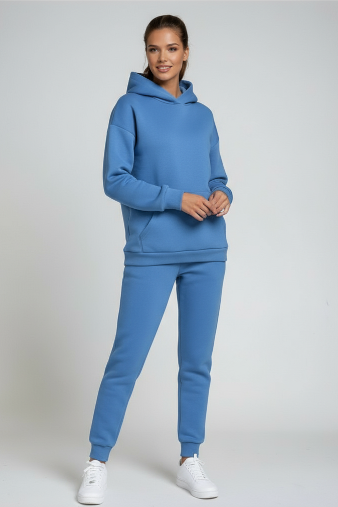 HOODED JOGGING SET – SWEATSHIRT & JOGGERS