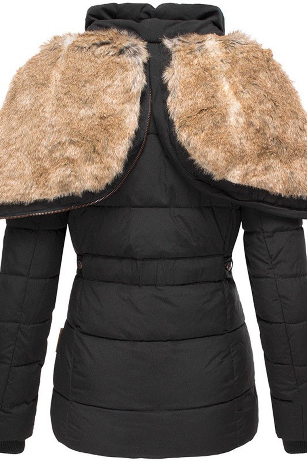 WOMEN’S PUFFER COAT | SLIM-FIT HOODED WINTER LOOK