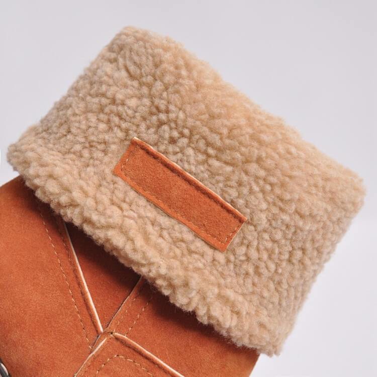 WOMEN’S ANKLE BOOTS | WARM FOLDOVER WINTER DESIGN