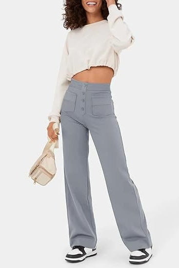 WIDE-LEG PANTS | HIGH-WAIST STREET STYLE