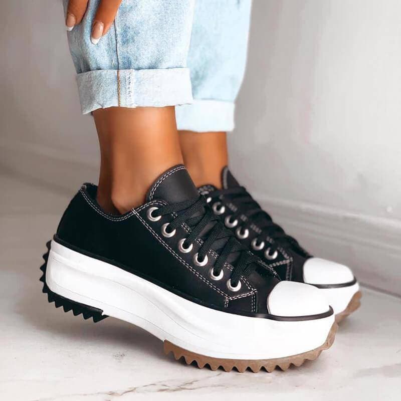 SNEAKERS | PLATFORM TRAINERS WITH CHUNKY SOLE
