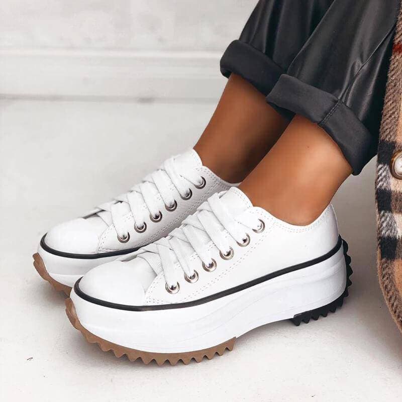 SNEAKERS | PLATFORM TRAINERS WITH CHUNKY SOLE