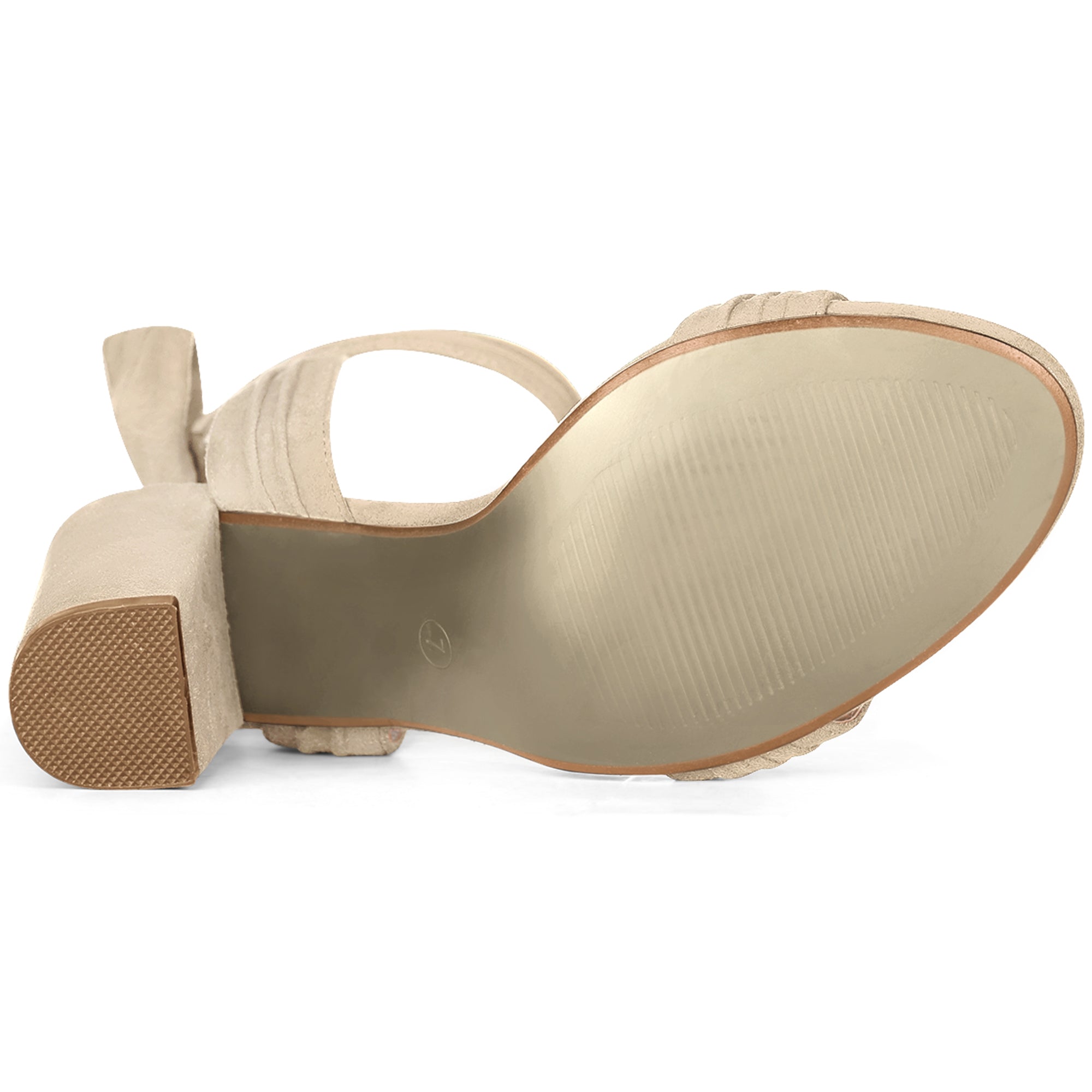 BLOCK HEEL PUMPS | OPEN TOE ANKLE STRAP WITH BOW DETAIL