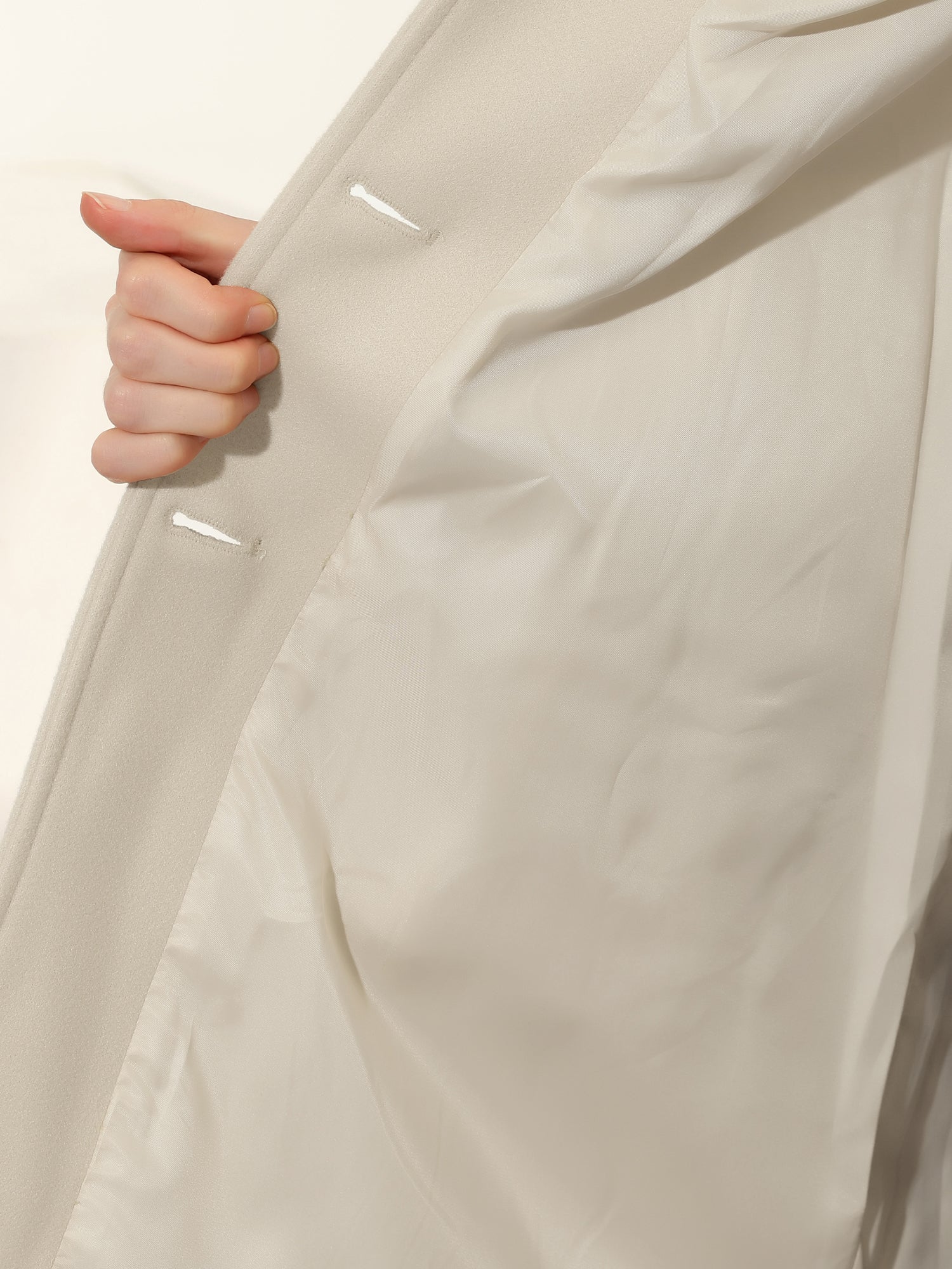 SINGLE BREASTED WINTER TRENCH COAT