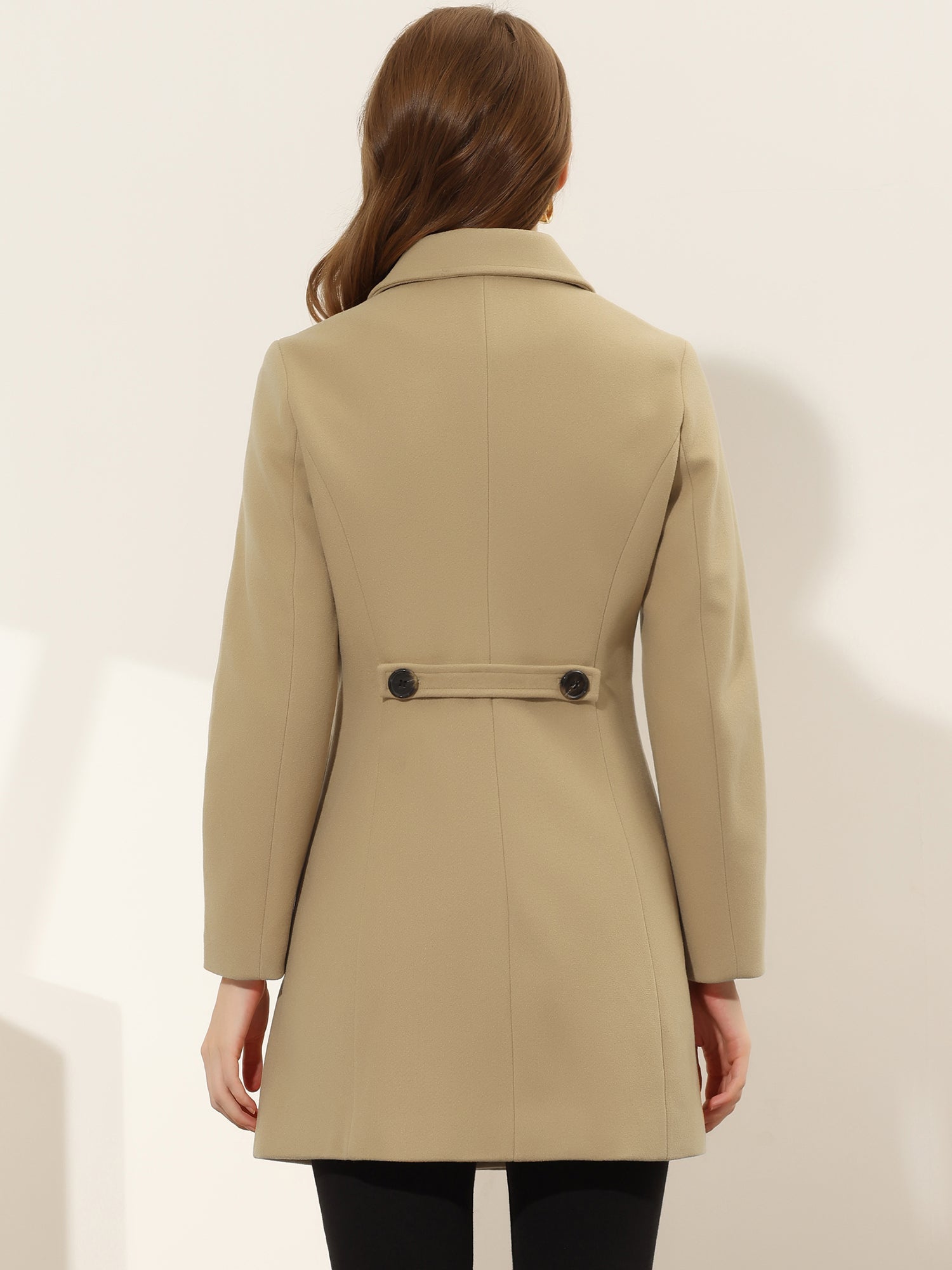 SINGLE BREASTED WINTER TRENCH COAT