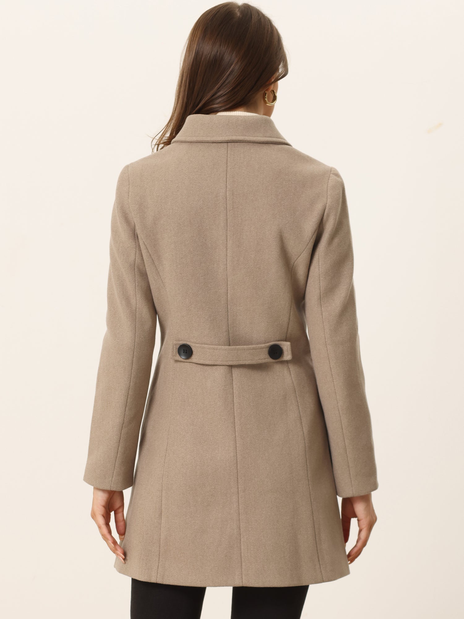 SINGLE BREASTED WINTER TRENCH COAT