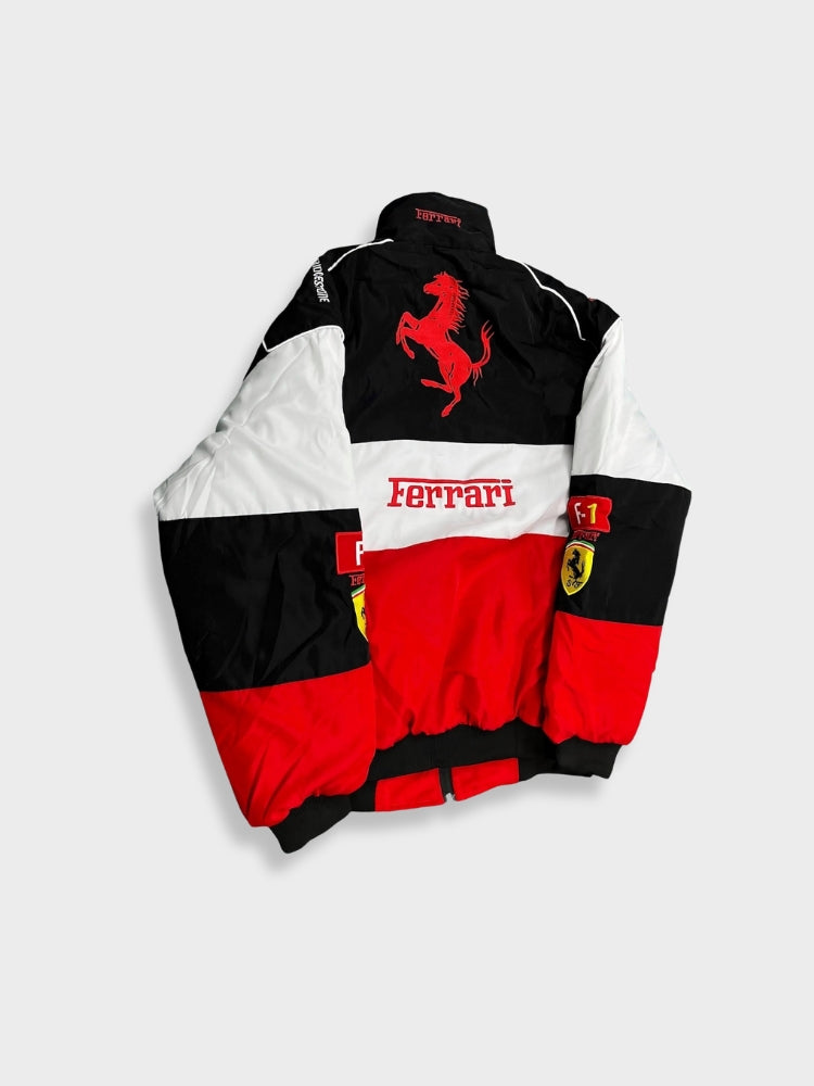 FERRARI RACING OVERSIZED BOMBER JACKET