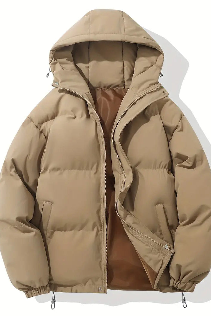 WOMEN’S WINTER JACKET | HOODED PUFFER COAT