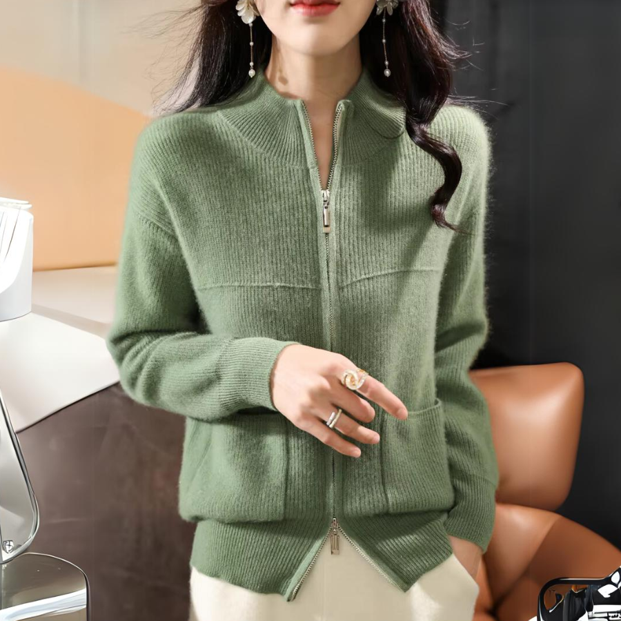 MERINO WOOL CARDIGAN