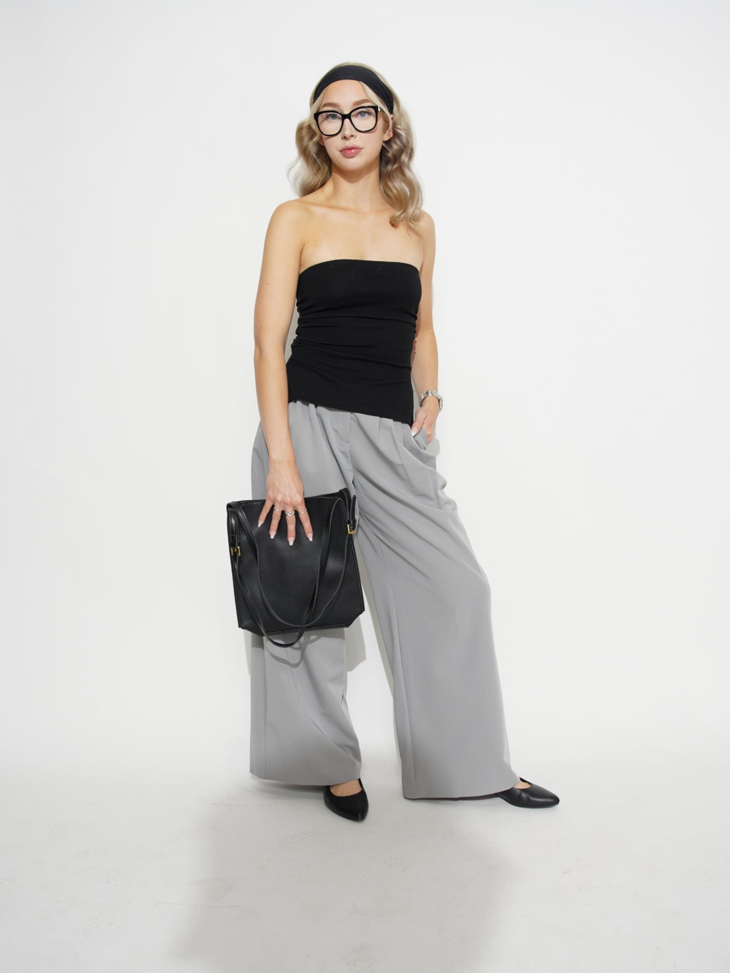 HANDBAG | MINIMALIST LEATHER SHOULDER BAG