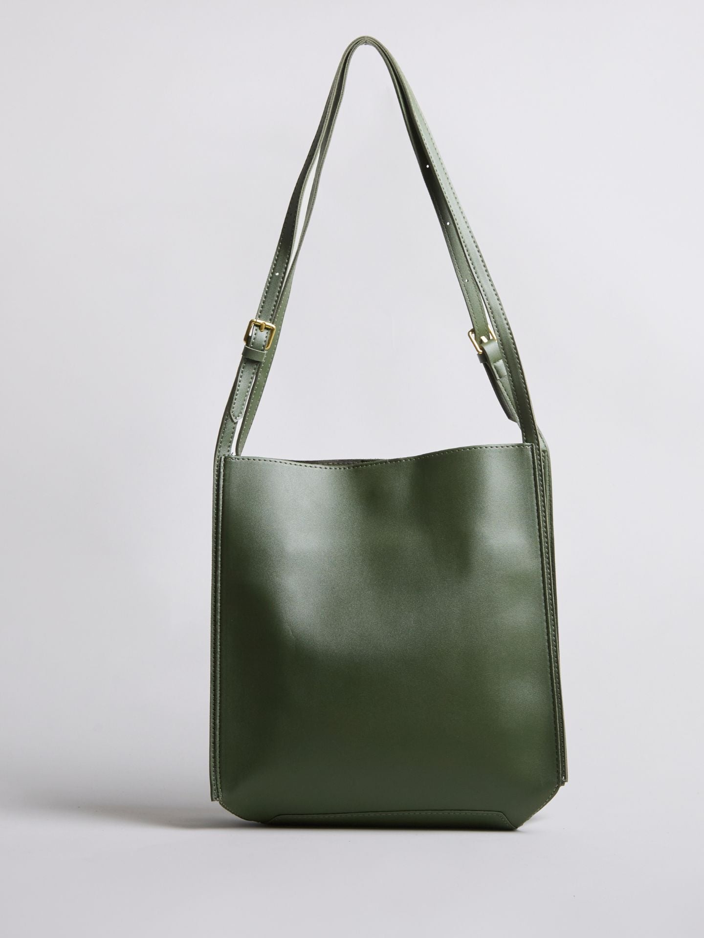 HANDBAG | MINIMALIST LEATHER SHOULDER BAG