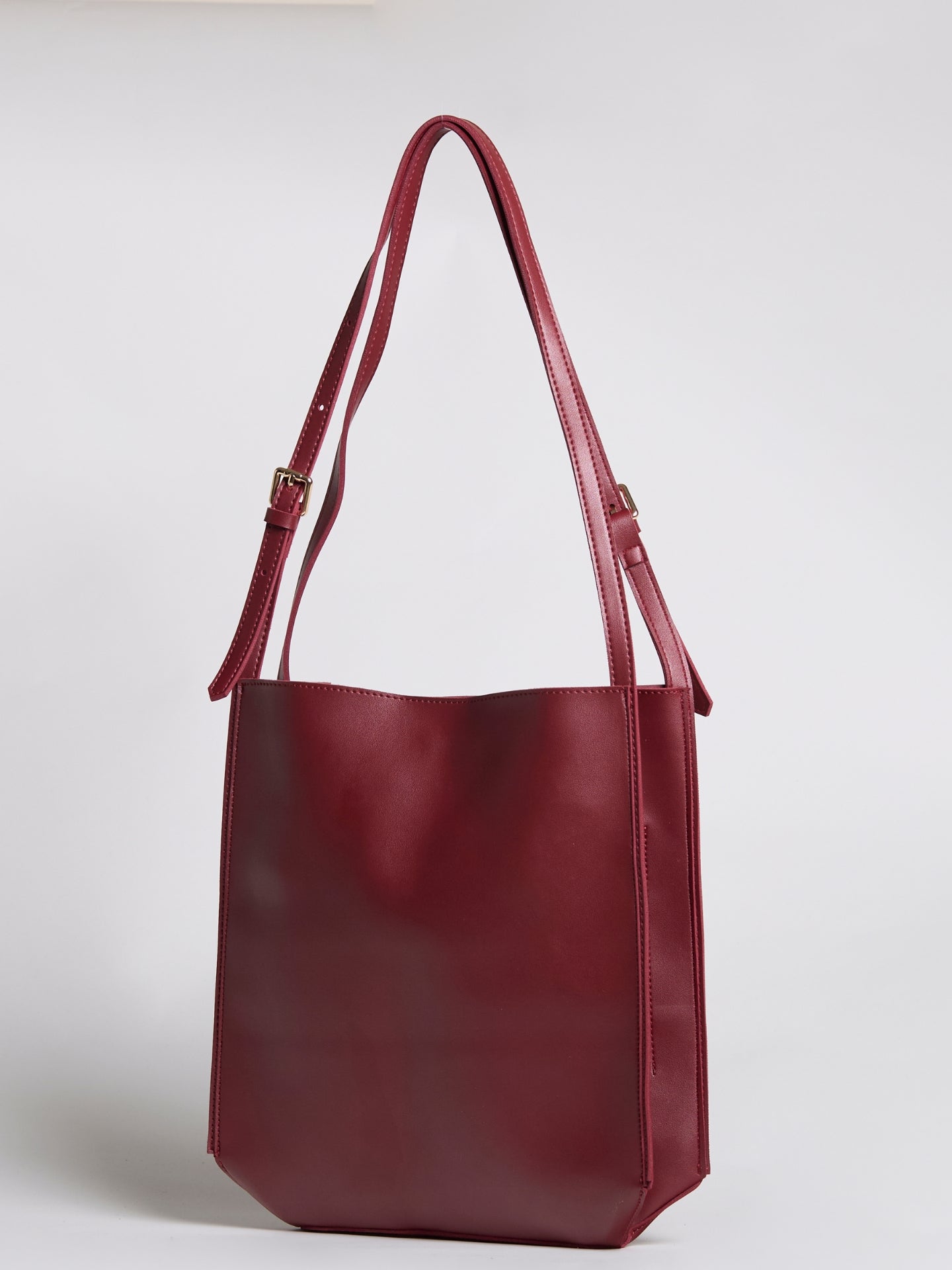 HANDBAG | MINIMALIST LEATHER SHOULDER BAG