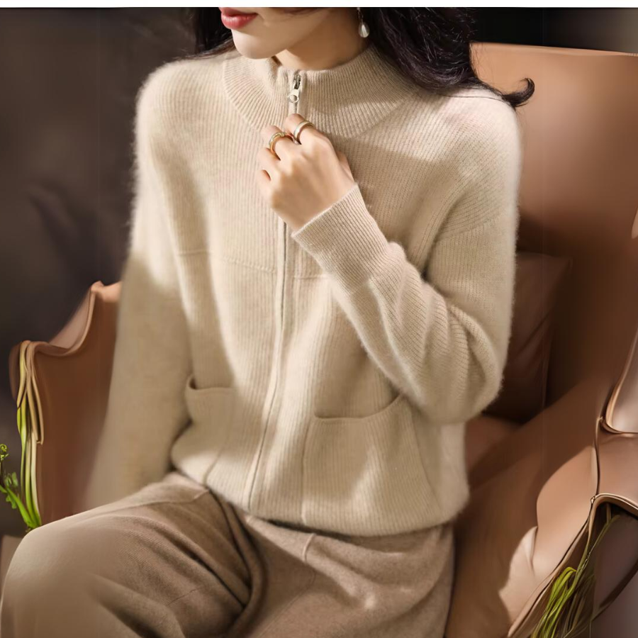 MERINO WOOL CARDIGAN