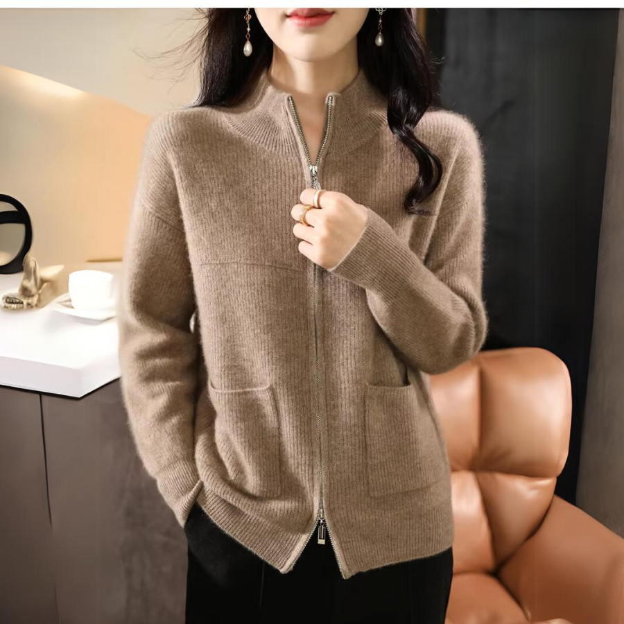 MERINO WOOL CARDIGAN