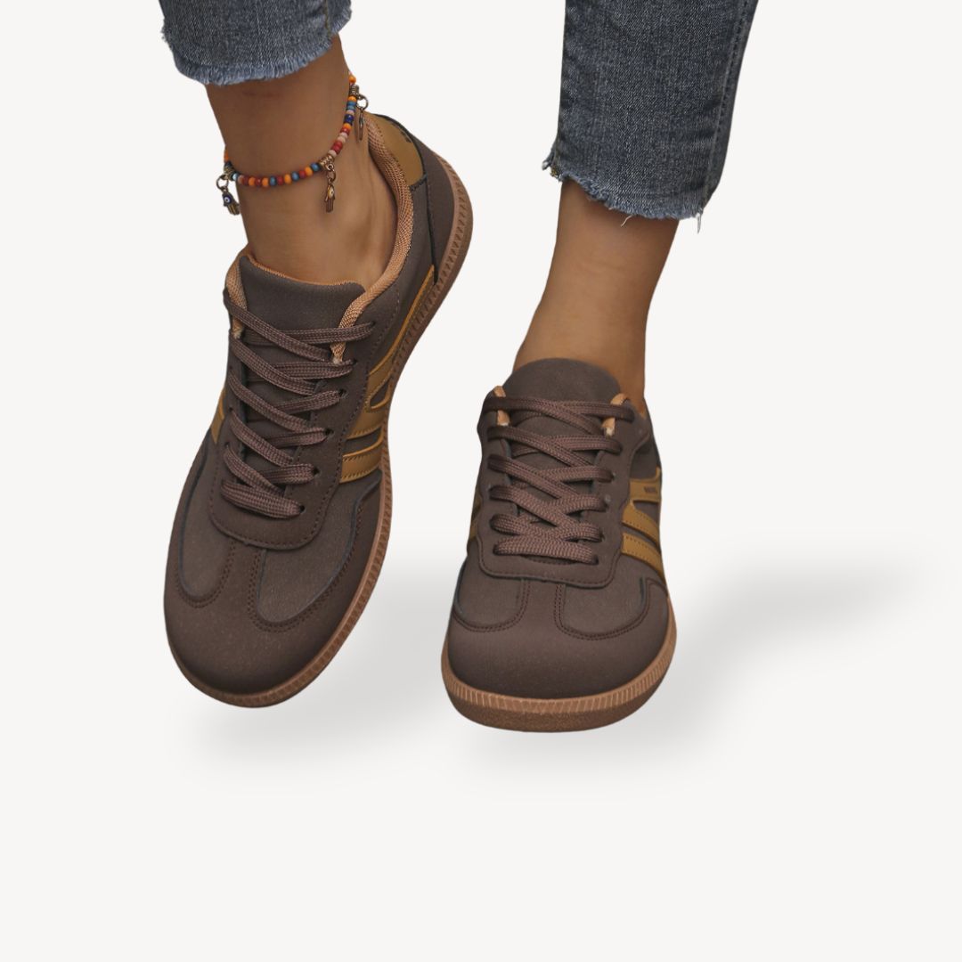 LACE UP TRAINERS | RETRO SOLE & CASUAL FIT