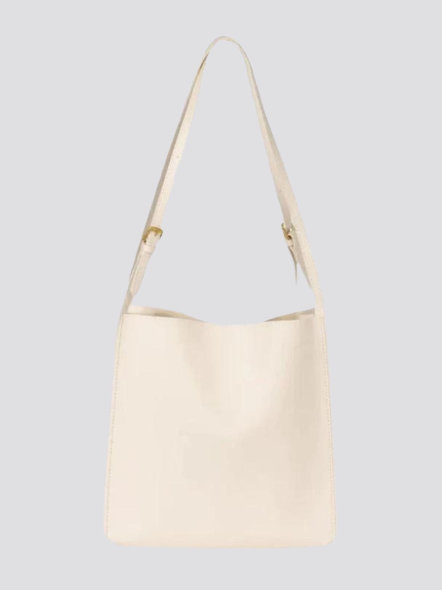 HANDBAG | MINIMALIST LEATHER SHOULDER BAG