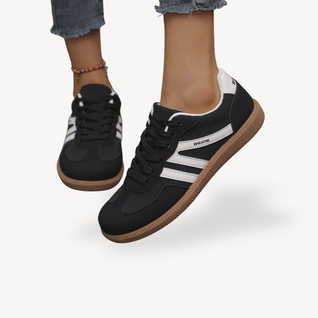 LACE UP TRAINERS | RETRO SOLE & CASUAL FIT