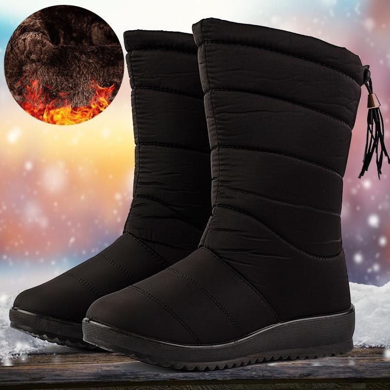 WOMEN’S MID-CALF BOOTS | WATER-RESISTANT WINTER STYLE