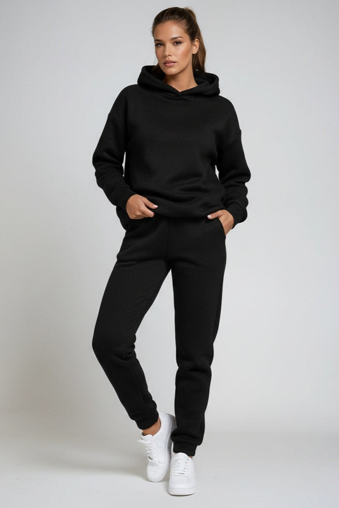HOODED JOGGING SET – SWEATSHIRT & JOGGERS