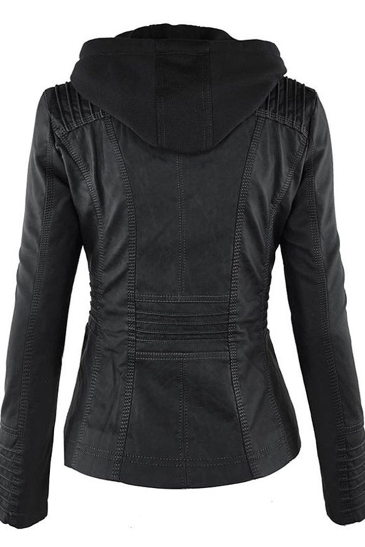 WOMEN’S COAT | SLEEK ZIP WINTER STYLE