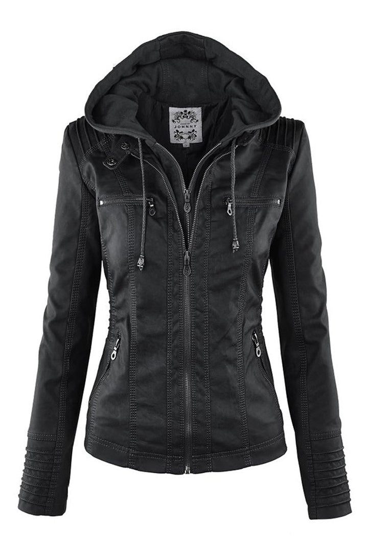 WOMEN’S COAT | SLEEK ZIP WINTER STYLE