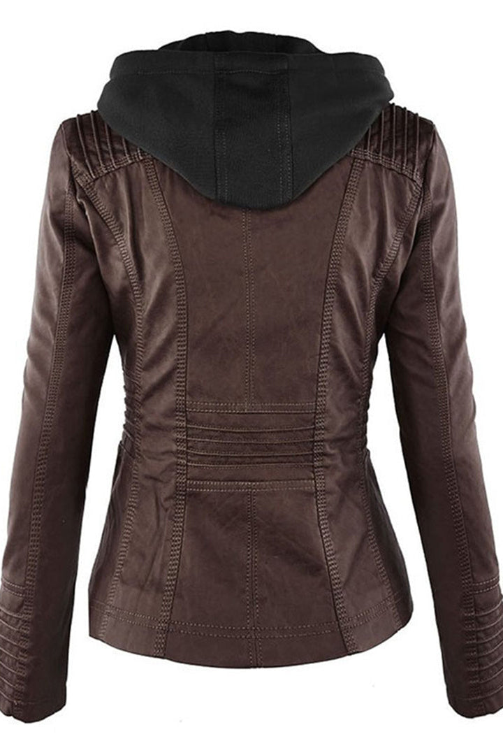 WOMEN’S COAT | SLEEK ZIP WINTER STYLE